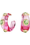 SWAROVSKI Multicolored Dulcis Hoop Earrings (mixed cuts)