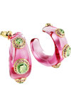 SWAROVSKI Multicolored Dulcis Hoop Earrings (mixed cuts)