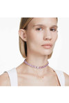 SWAROVSKI Purple Millenia Tennis Choker (octagon cut)