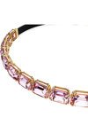 SWAROVSKI Purple Millenia Tennis Choker (octagon cut)