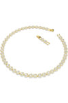 SWAROVSKI White Una Angelic Tennis Necklace round cut (Medium)