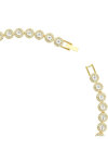 SWAROVSKI White Una Angelic Tennis Necklace round cut (Medium)