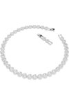 SWAROVSKI White Una Angelic Tennis Necklace round cut (Small)