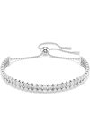 SWAROVSKI White Matrix Tennis Bracelet (round cut)