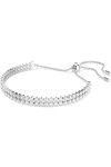 SWAROVSKI White Matrix Tennis Bracelet (round cut)