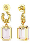 SWAROVSKI Purple Millenia Drop Earrings (octagon cut)