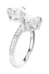 SWAROVSKI White Mesmera Attract Open Ring heart cut (No 55)