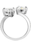 SWAROVSKI White Mesmera Attract Open Ring heart cut (No 55)