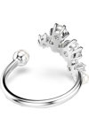 SWAROVSKI White Constella Open Ring Crystal Pearl round cuts (No 55)