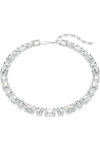 SWAROVSKI White Millenia Tennis Necklace (octagon cut)