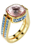 SWAROVSKI Multicolored Chroma Ring cushion cut (No 52)