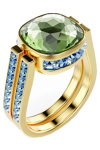 SWAROVSKI Multicolored Chroma Ring cushion cut (No 52)