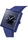 SWATCH Essentials Squarely Backlight Two Tone Silicone Strap