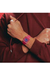 SWATCH Essentials Squarely Berry Two Tone Silicone Strap