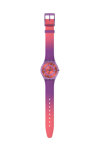 SWATCH Essentials Sweet Strawberry Dream Two Tone Silicone Strap