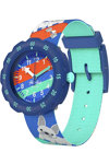 FLIK FLAK Skating Frenchie Multicolor Plastic Strap