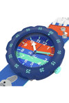 FLIK FLAK Skating Frenchie Multicolor Plastic Strap