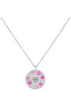 DOUKISSA NOMIKOU Celeste Ruby Necklace Silver