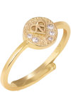 DOUKISSA NOMIKOU Celeste Ring Gold (One Size)