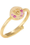 DOUKISSA NOMIKOU Celeste Ruby Ring Gold (One Size)