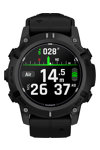 GARMIN Descent G2 Black with Black Silicone Band