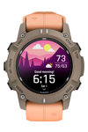 GARMIN Descent G2 Paloma with Shell Pink Silicone Band