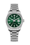 BEVERLY HILLS POLO CLUB Diamonds Silver Stainless Steel Bracelet