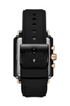 BEVERLY HILLS POLO CLUB Black Rubber Strap