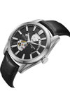 BEVERLY HILLS POLO CLUB Automatic Black Leather Strap