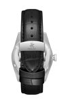 BEVERLY HILLS POLO CLUB Automatic Black Leather Strap