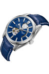 BEVERLY HILLS POLO CLUB Automatic Blue Leather Strap