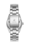 BEVERLY HILLS POLO CLUB Diamonds Silver Stainless Steel Bracelet