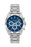 VOGUE New Yorker Chronograph Silver Stainless Steel Bracelet