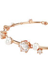 SWAROVSKI White Constella Tennis Bracelet Crystal Pearl (round cuts)